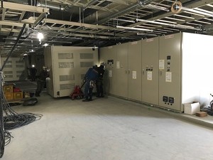 某所受変電設備搬入据付工事